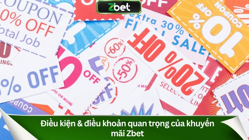 Điều kiện & điều khoản quan trọng của khuyến mãi Zbet